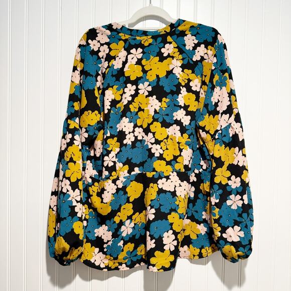 Cabi Floral Favorite Blouse Size Large - Picture 6 of 6